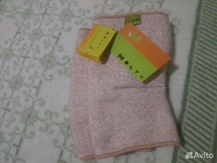 Новые наколенники натуральная овечья шерсть Holty