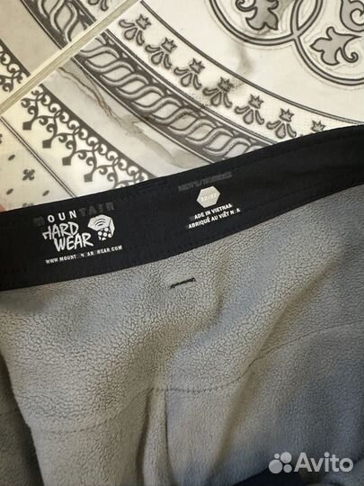 Mountain hardwear штаны утепленные мужские