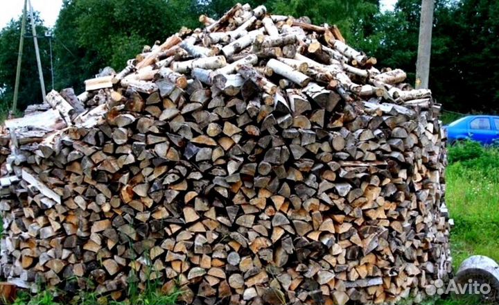 Дрова в чурках