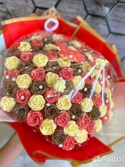 Шоколадный подарок букет