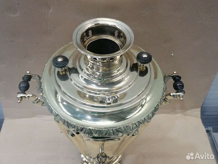 Самовар на дровах старинный