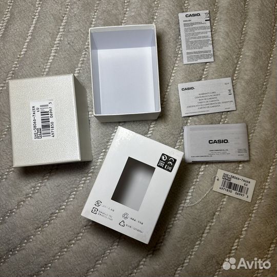 Коробка для часов casio sheen
