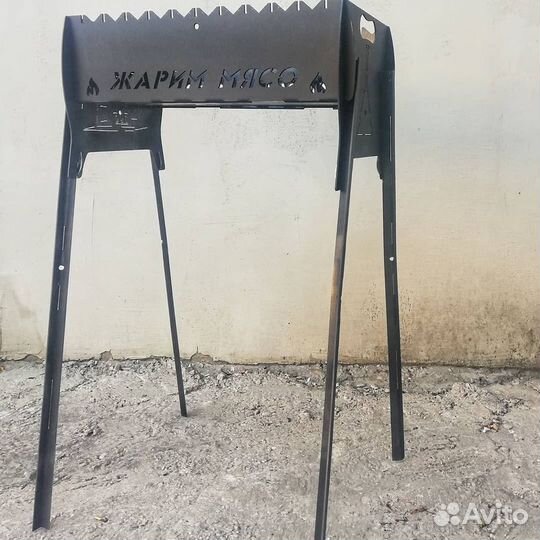 Мангал разборной 60х30х90см сталь 3мм