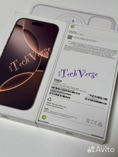 iPhone 16 pro 256 desert 1sim