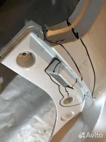 Бампер задний Mitsubishi Outlander