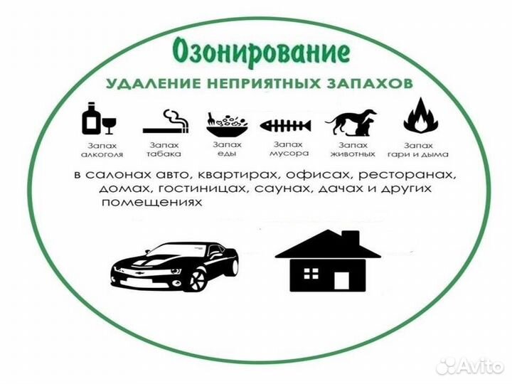 Удаление неприятных запахов и аллергенов