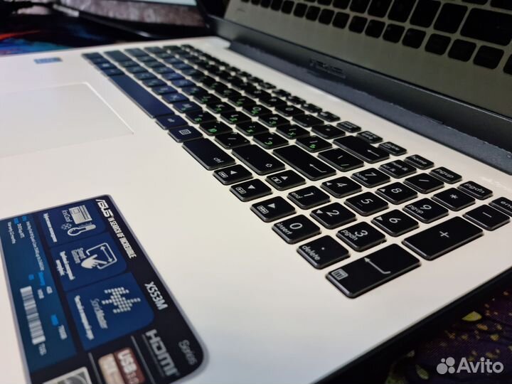 Asus X553 4 ядра,8GB,SSD 128GB