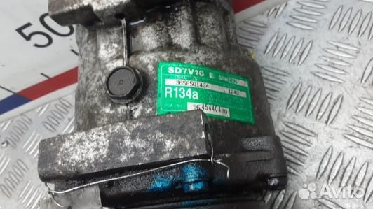 Компрессор кондиционера бензиновый citroen C8 (XSE