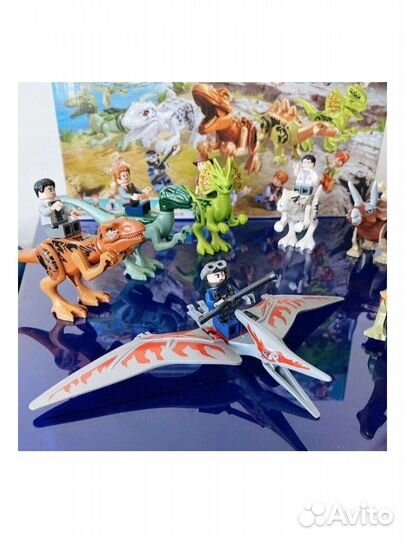 Конструктор lego динозавры