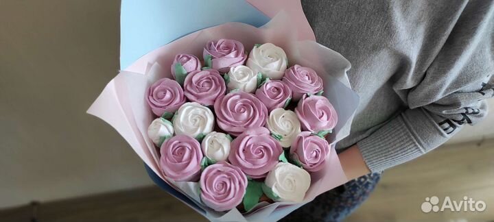 Зефир, зефирные букеты