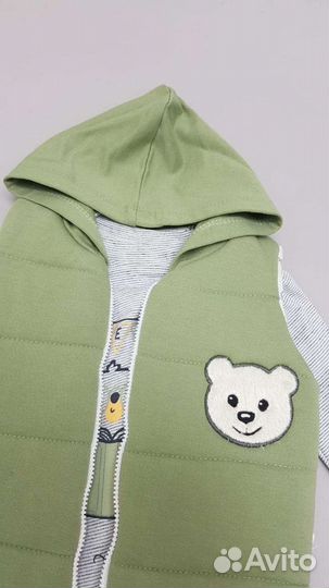 Детский костюм с жилетом Турция новый