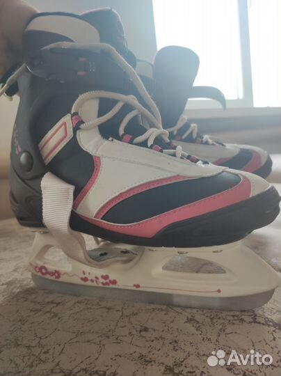 Коньки детские раздвижные 36