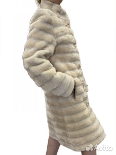 Шуба женская натуральная мутоновая 40-42