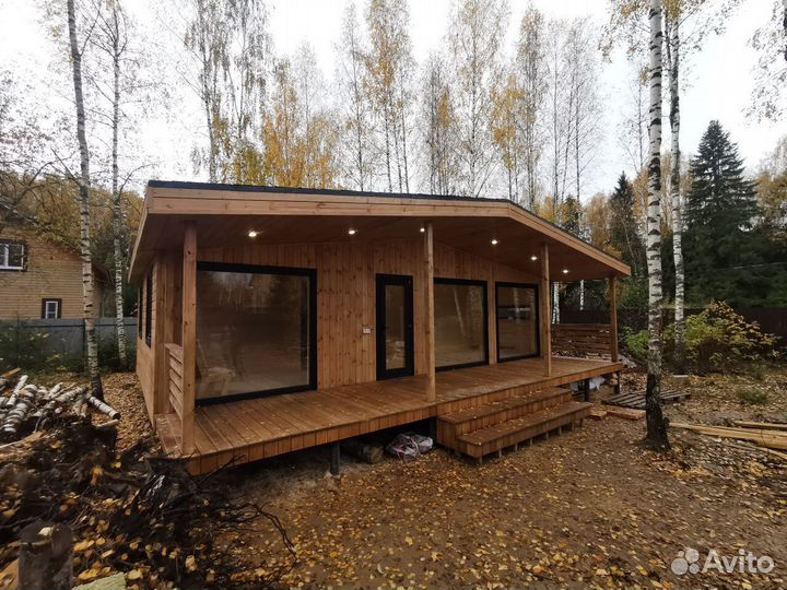 Каркасный дом 60 м² под ключ