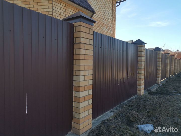 Металлический забор