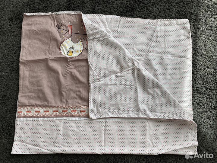 Пододеяльник детский и 2 наволочки новые