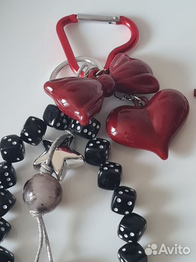 Брелок, обвес на сумку Miu miu. Новый