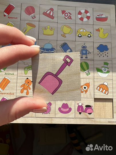 Развивающая игра, цвета