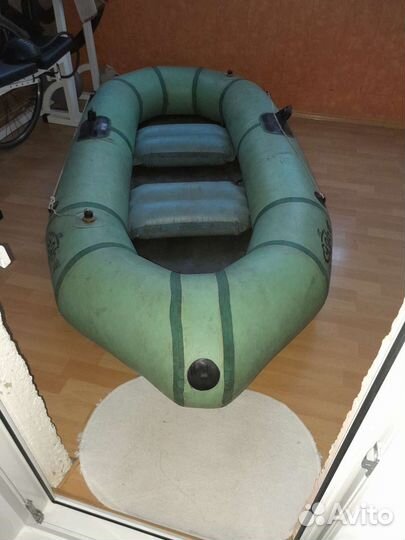 Лодка надувная резиновая бу