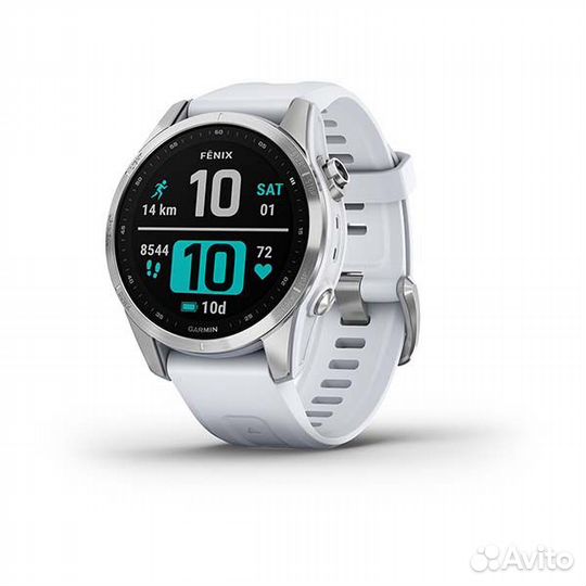 Часы Garmin Fenix 7S серебристый