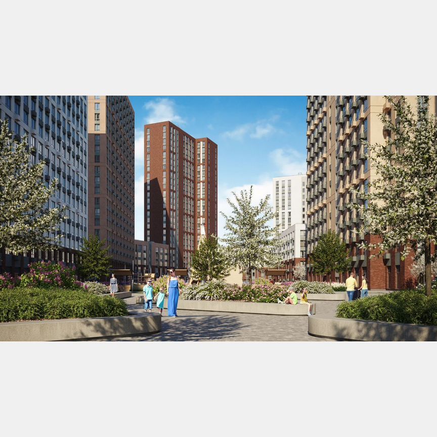 3-к. квартира, 60,8 м², 15/24 эт.