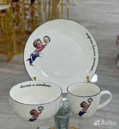 Набор детской посуды