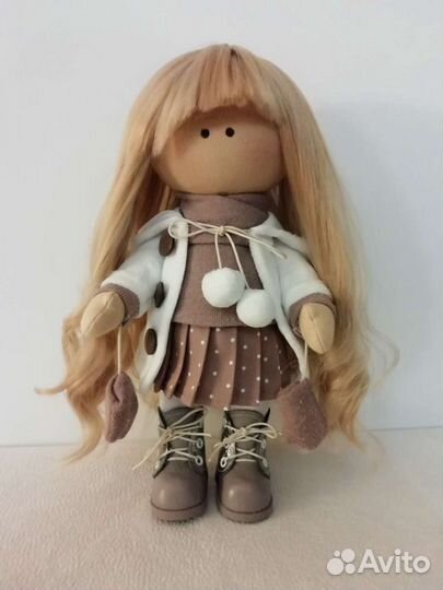 Кукла интерьерная текстильная