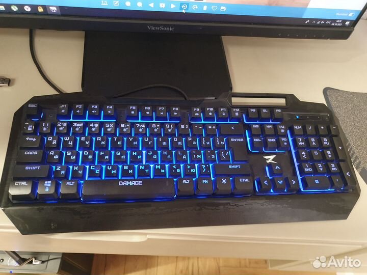 Клавиатура проводная ZET gaming Damage