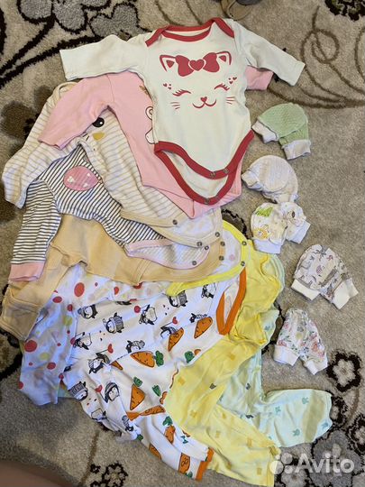 Пакет вещей для девочки