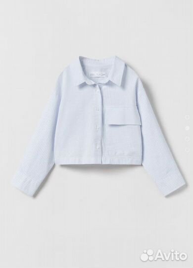 Рубашка zara новая 152