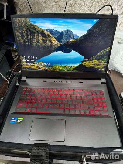 Игровой ноутбук MSI GF66 Katana (i7, rtx3070)
