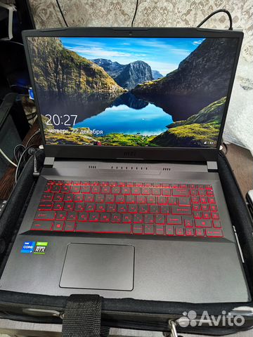 Игровой ноутбук MSI GF66 Katana (i7, rtx3070)