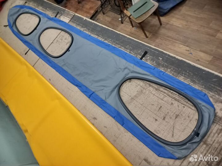 Фартук для байдарки Таймень-3 с 3 очками