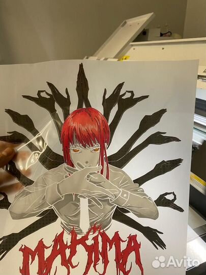 Печать на футболках / ткани. DTF Печать 60 см