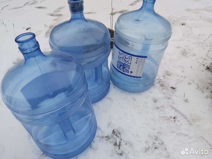 Бутыль 19 л. с ручкой PC(7)