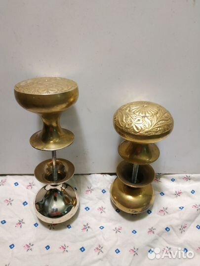 Ручки дверные латунь