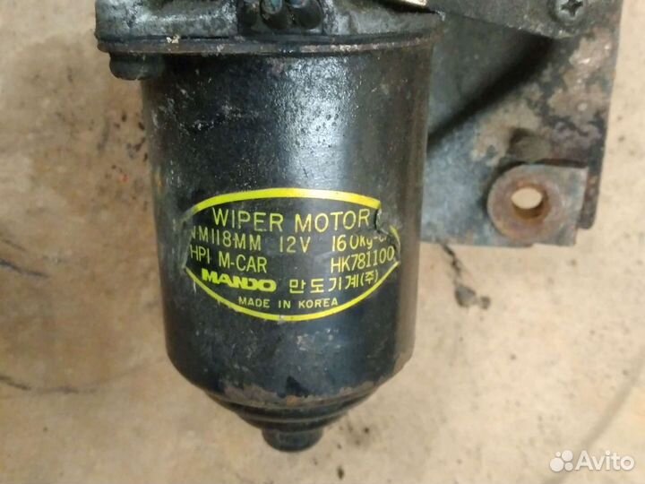 Hyundai Galloper моторчик стеклоочистителя