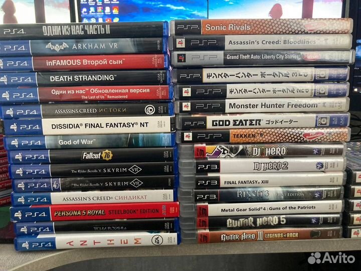 Игры для PS2 PS3 PS4 PSP Playstation