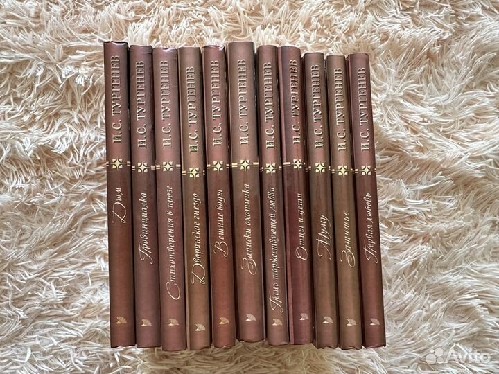 Книги пакетом Тургенев