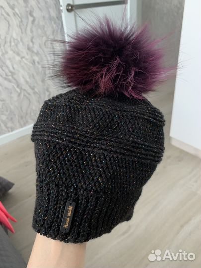 Шапка+шарф ручная работа