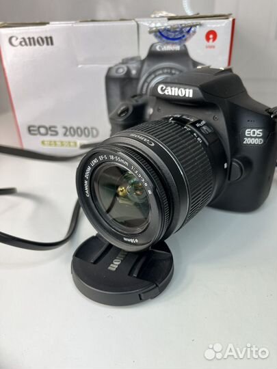 Зеркальный фотоаппарат canon eos 2000d