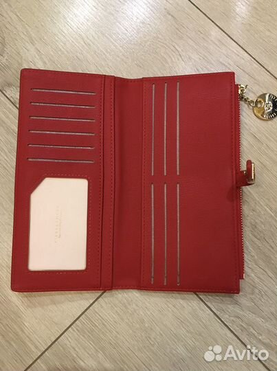 Кошелек женский красный