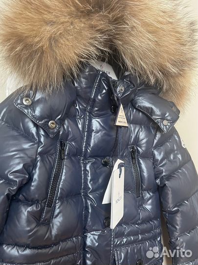 Новая. Куртка зимняя пуховик Moncler 3-4 г