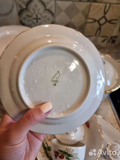 Столовый сервиз 34 предмета Дулёво фарфор