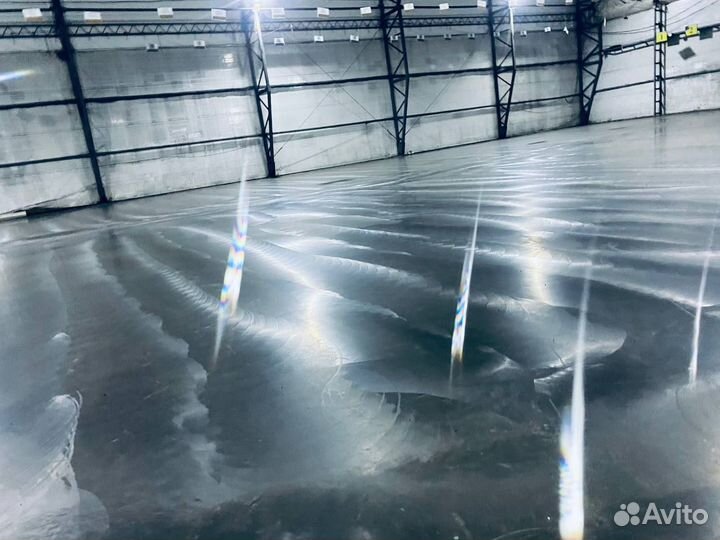 Полимерные полы паркинге