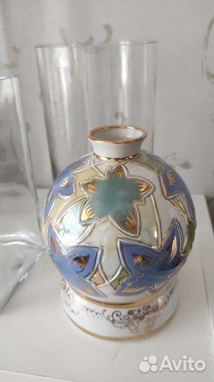 Вазы, хрусталь СССР, стекло, Богемия чсср