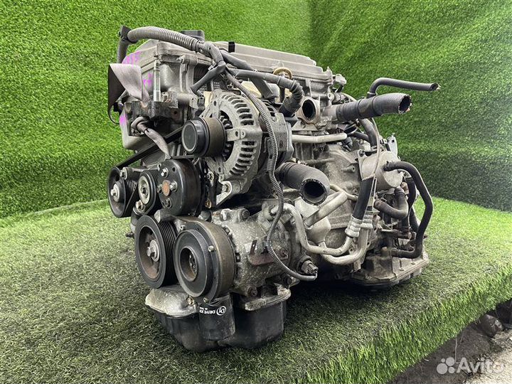 Двигатель в сборе + Видео 95 т. км передний Toyota
