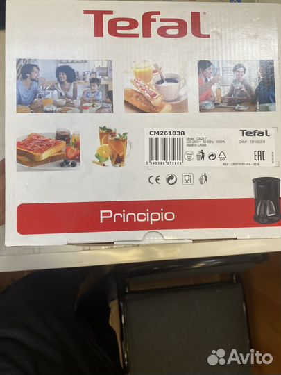 Кофеварка tefal CM261838