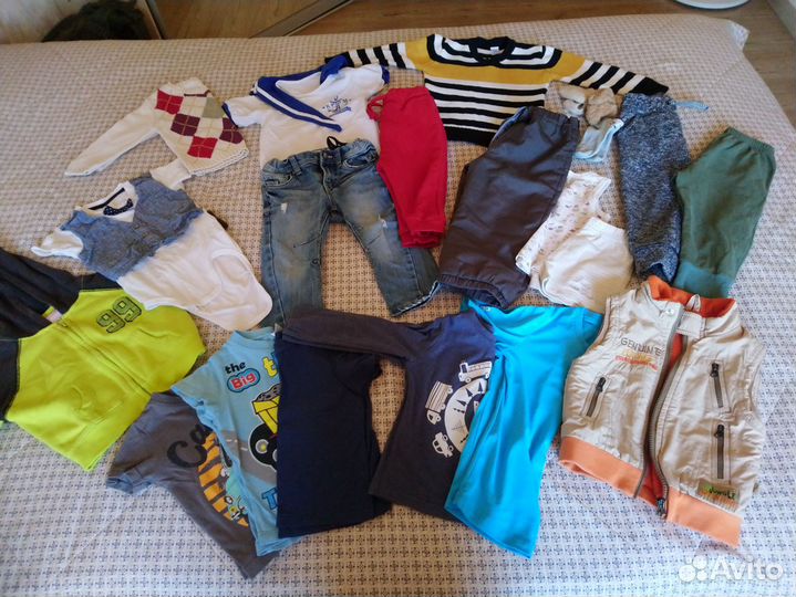 Пакет вещей на мальчика 86 92