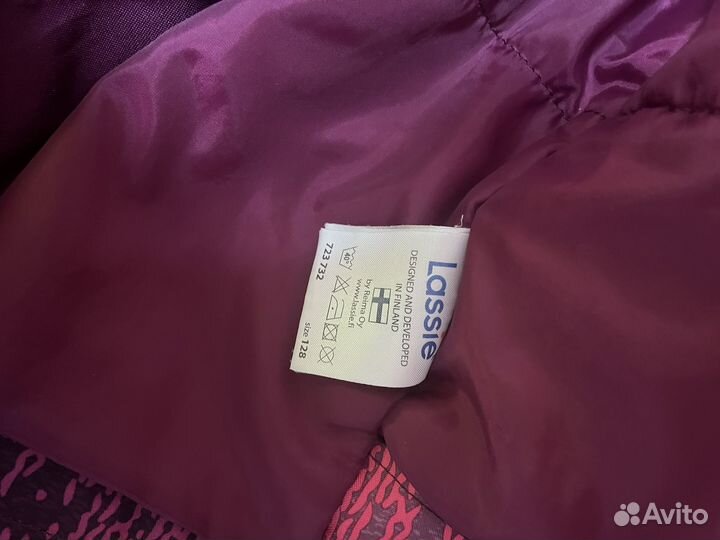 Демисезонный костюм для девочки 128